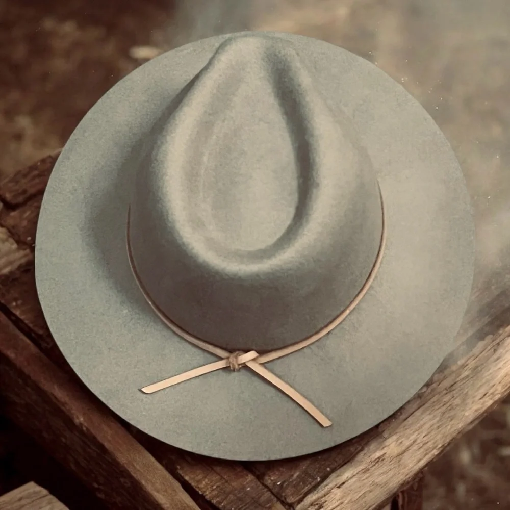 NWOT Brixton Wesley Wool Fedora